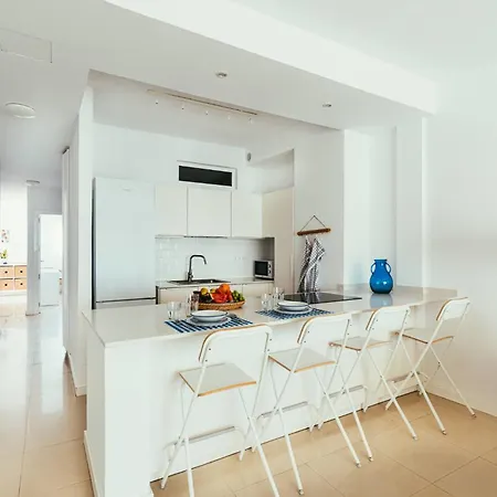 Charco De San Gines Con Vistas Al Mar 아파트 아리시페